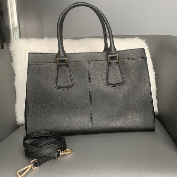 NWOT Calvin Klein Gold Studded Leather Tote - Picture 9 of 13